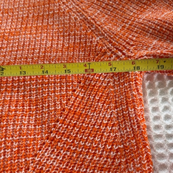 STYLE & CO. Women's Orange Sweater EUC L - Picture 3 of 9